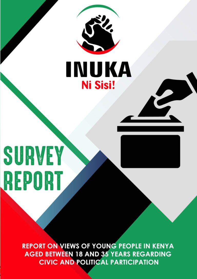 Survey Report: Views of Young People in Kenya Aged Between 18 and 35 Years Regarding Civic and Political Participation