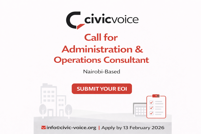 EXPRESSION OF INTEREST (EOI) – Administration & Operations Consultant