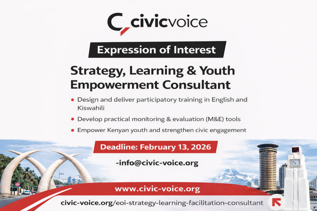 EXPRESSION OF INTEREST (EOI) – Strategy, Learning & Facilitation Consultant